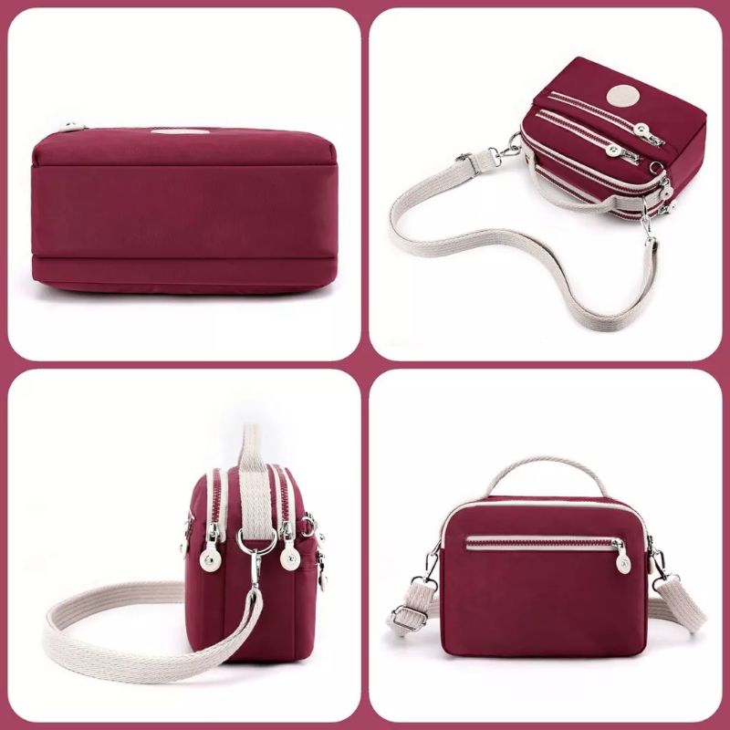 ORIGINAL Tas Selempang COLORFUL FOX Wanita Import KOREA Super Tebal Elegan Design Terbaru