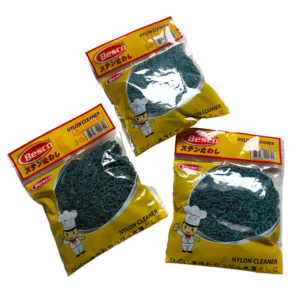 Sabut Jala Cuci Piring / Serabut Jaring Rajut Nylon
