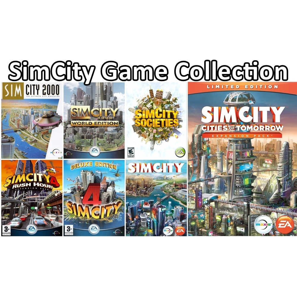 SimCity Sim City Game untuk Komputer PC Laptop KOLEKSI LENGKAP TERBARU