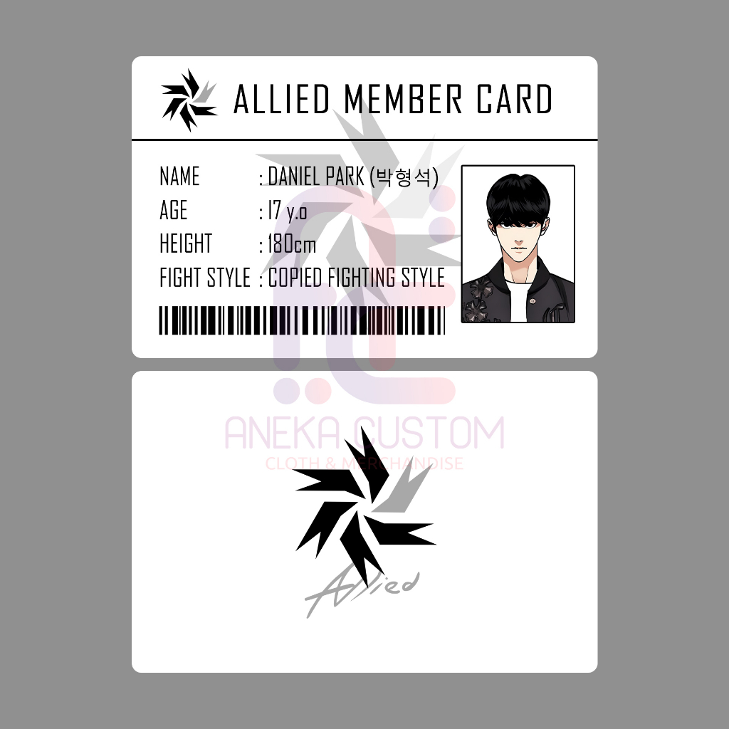 ID CARD LOOKISM ALLIED CREW