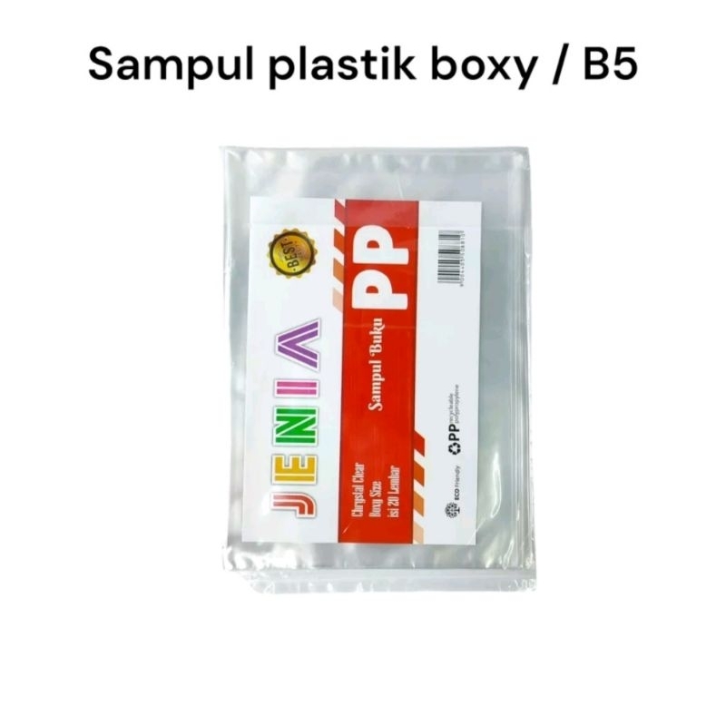 

Sampul Plastik Buku Boxy JENIA ( 20 Lembar)