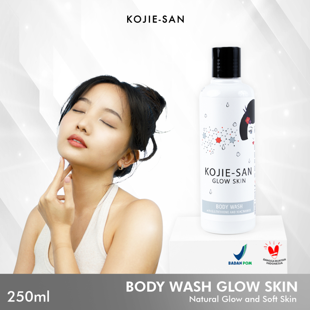 NEW PRODUCT BY KOJIE SAN | KOJIE SAN GLOW SKIN BODY WASH TRANSPARANT