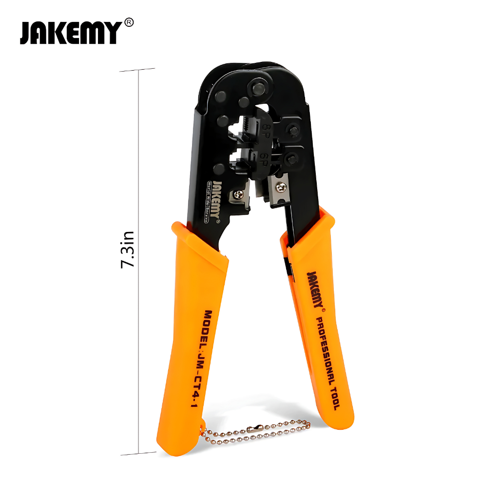 Jakemy Tang Crimping Tool LAN Network Cable 6P / 8P - JM-CT4-1 Original