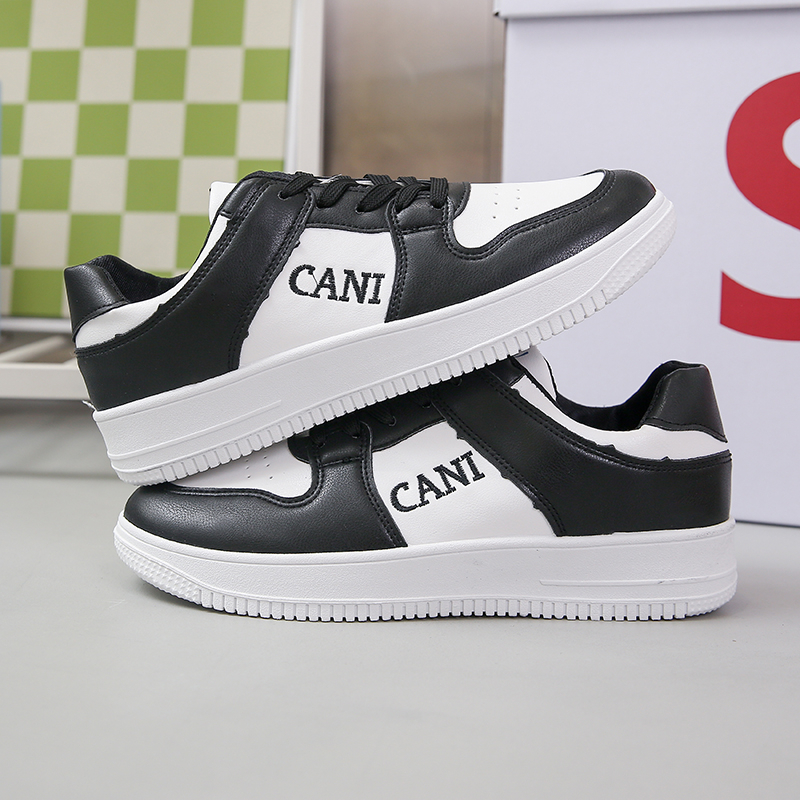 CaniKorea &quot;Free Box&quot; (Size 40-44) Sepatu Pria Sneakers Trendy Kasual Fashion 8108