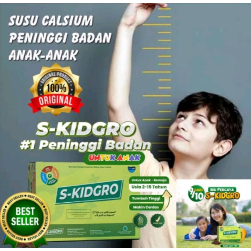 S-Grow Peninggi Badan Original BPOM