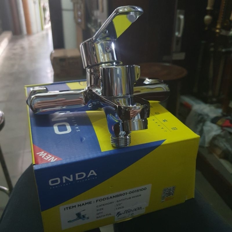 kran bathtub mixer panas dingin shower ONDA BATH TUL