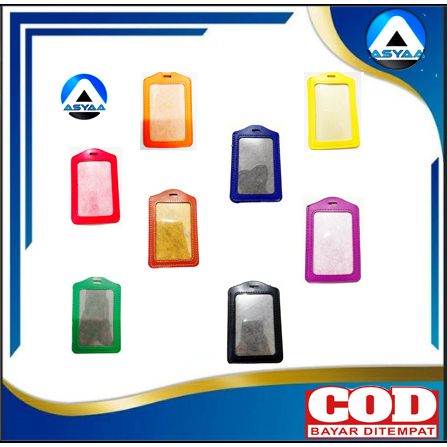 

ID CARD HOLDER SEMI KULIT | TEMPAT ID CARD KULIT IMITASI