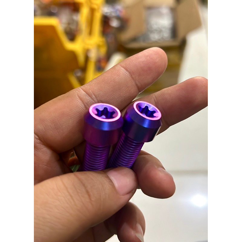 BAUT TITANIUM PILLAR HEAD M10X20,25,30,35,40,45,50,55,60MM BOLT TITANIUM GR5