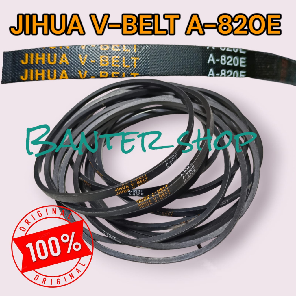 vbelt mesin cuci  2 tabung jihua A-820E untuk mesin cuci sharp sanyo aqua