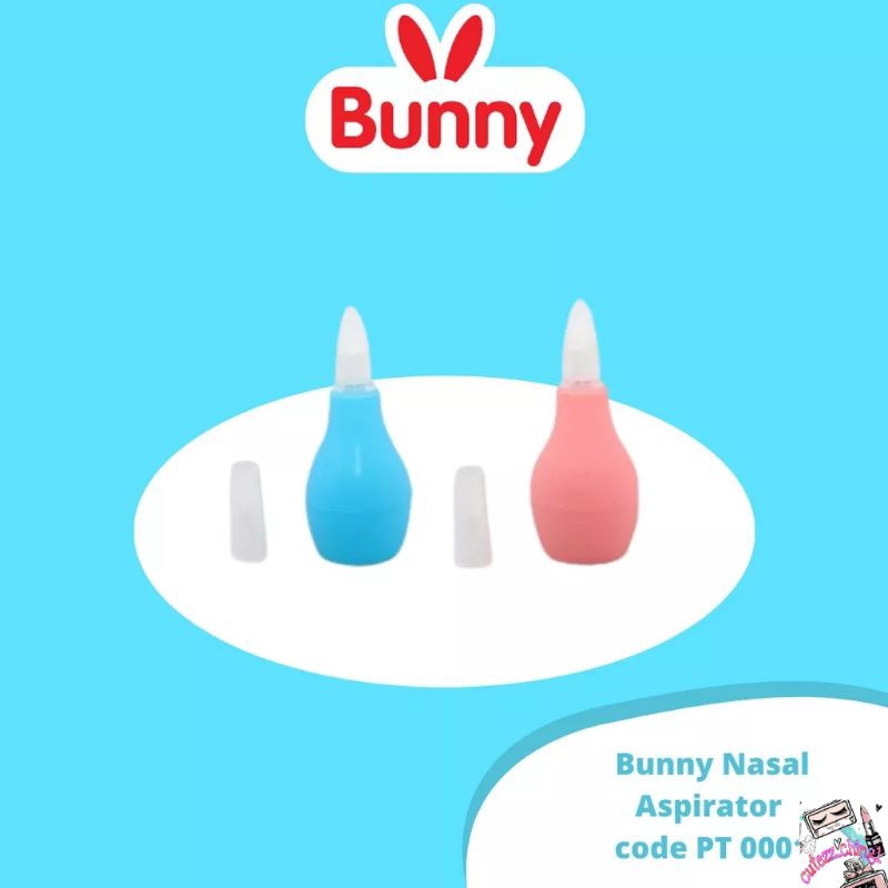 ☃️Cutezz_Ching1☃️Lusty Bunny Nasal Aspirator Alat Sedot Pembersih Hidung Bayi