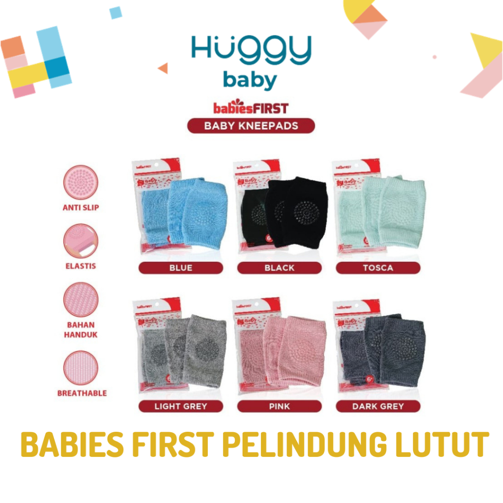 BabiesFirst Baby Kneepads Protector | Pelindung Lutut Bayi