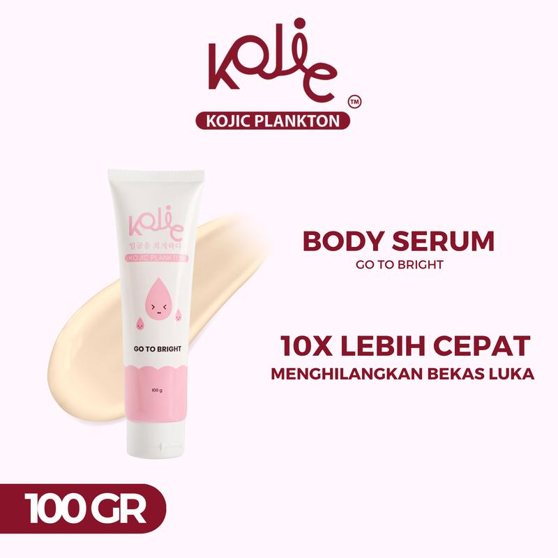 KOJIC PLANKTON BODY SERUM BRIGHT &amp; GLOW GO TO BRIGHT BODY SERUM PINK