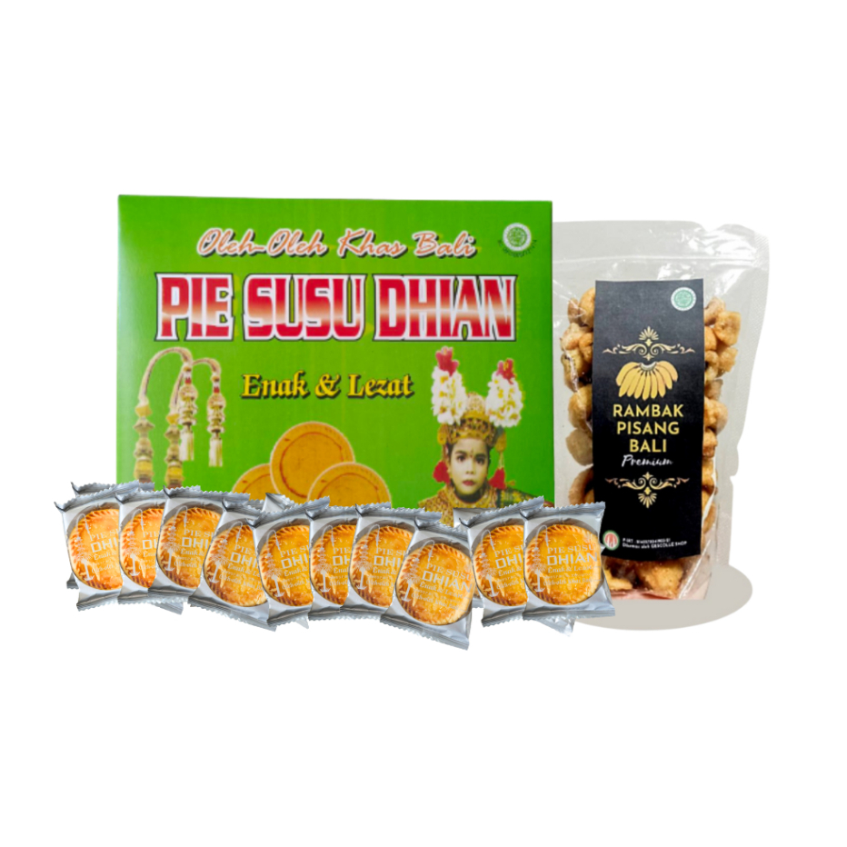 40 Pie Susu Dhian + Rambak Pisang Bali Premium