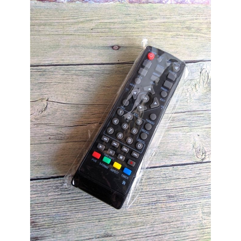 remot stb tv digital dvb t2 mixio - zyrex zbox-1