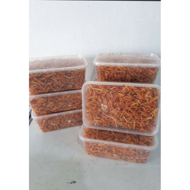 

kentang goreng Mustofa box dan toples tabung