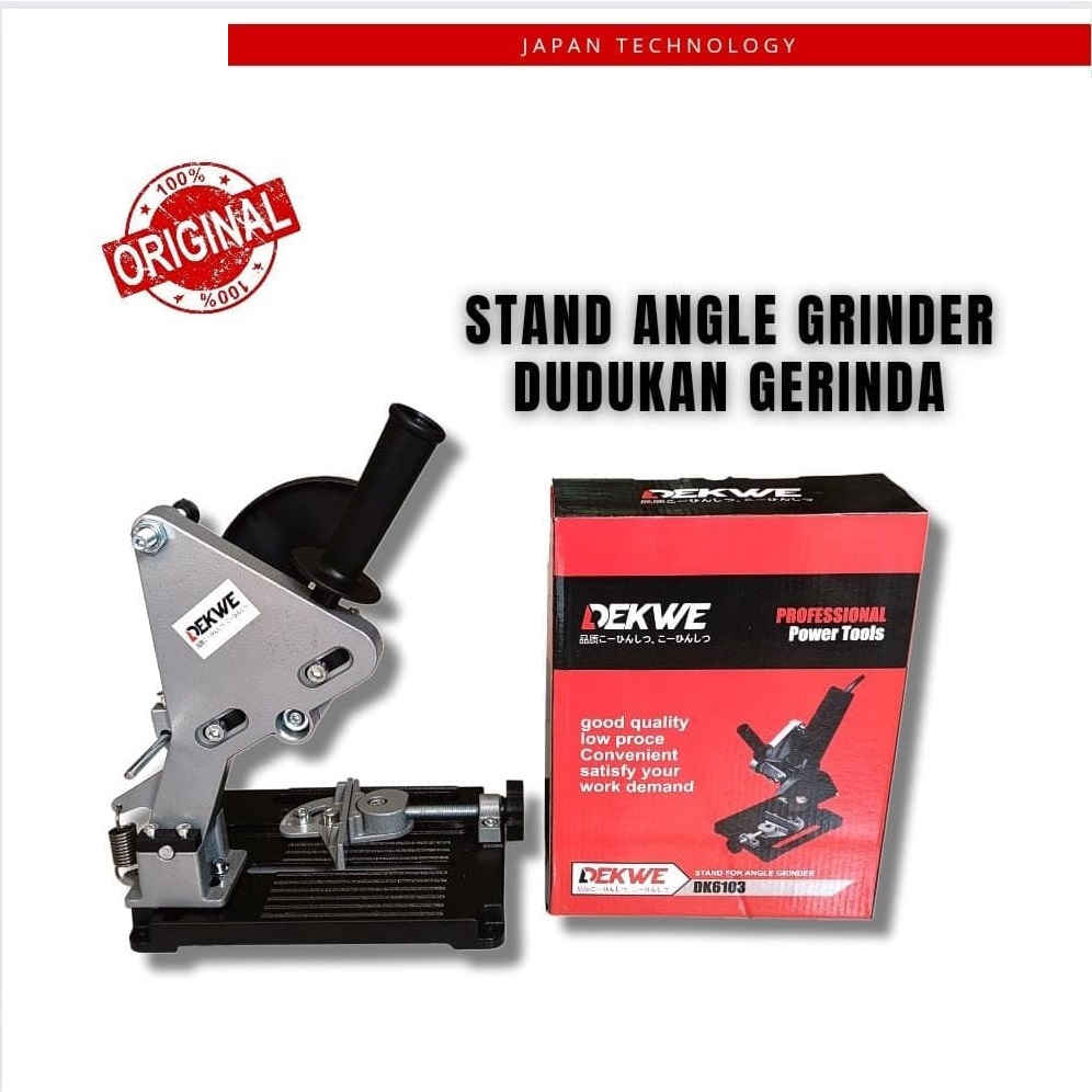 DEKWE DK6103 Grinder Stand Dudukan Gerinda Tangan 4 Inch