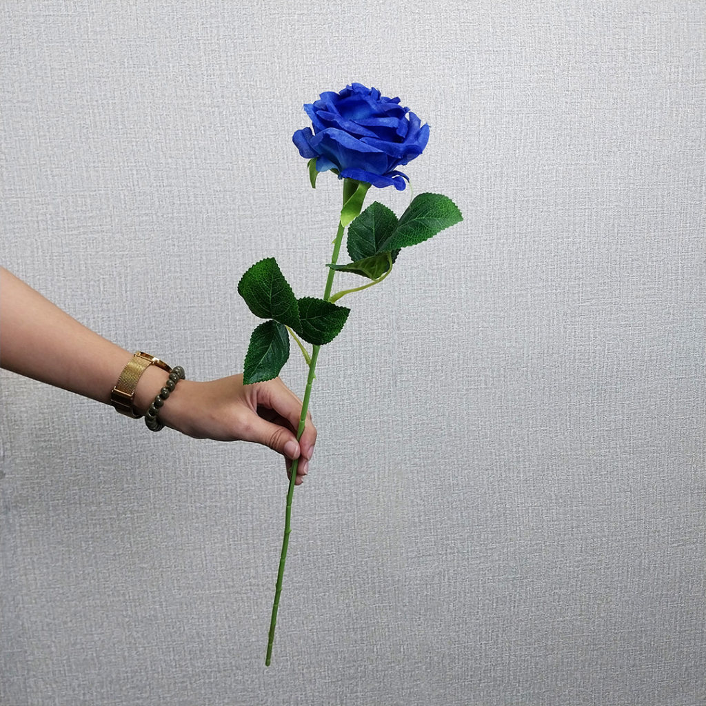 Bunga Mawar Hias Tangkai Palsu Artificial Flower Rose Satuan Dekorasi Rumah Acara Bouquet PBP120