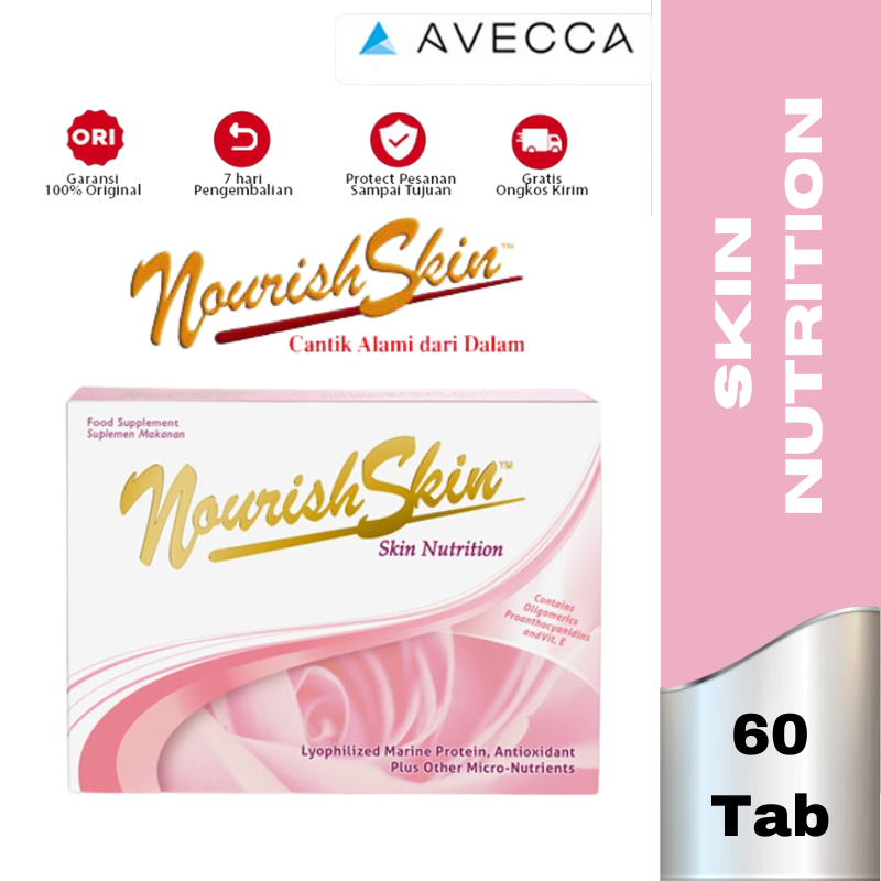 Nourish Skin 60 Tablet / Vitamin Kulit / Suplemen Kulit / Kesehatan Kulit / Vitamin Kulit