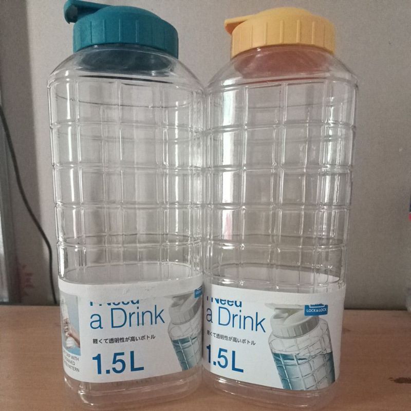 Lock &amp; Lock Botol Minum 1,5liter [ Tebal &amp; Kuat ]