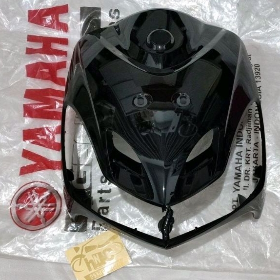 TAMENG DEPAN LEGSHIELD HITAM MIO SMILE ORI YAMAHA YGP 28D-F8311-00-P1