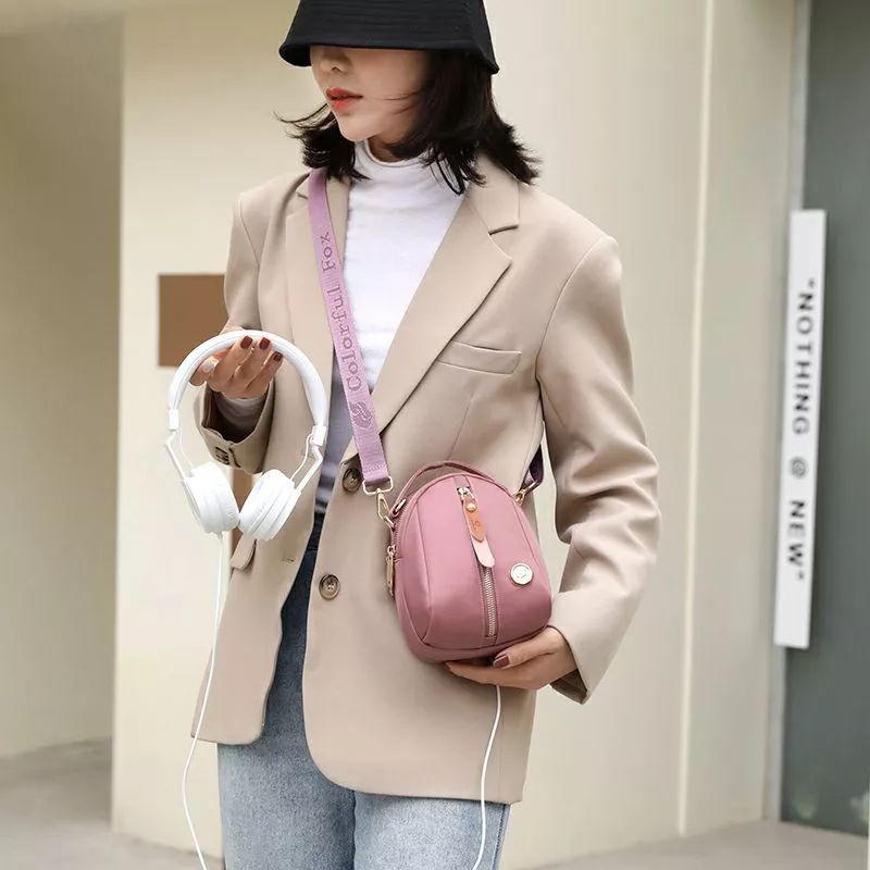 ORIGINAL Tas Selempang COLORFUL FOX Wanita Import KOREA Elegan Design Terbaru