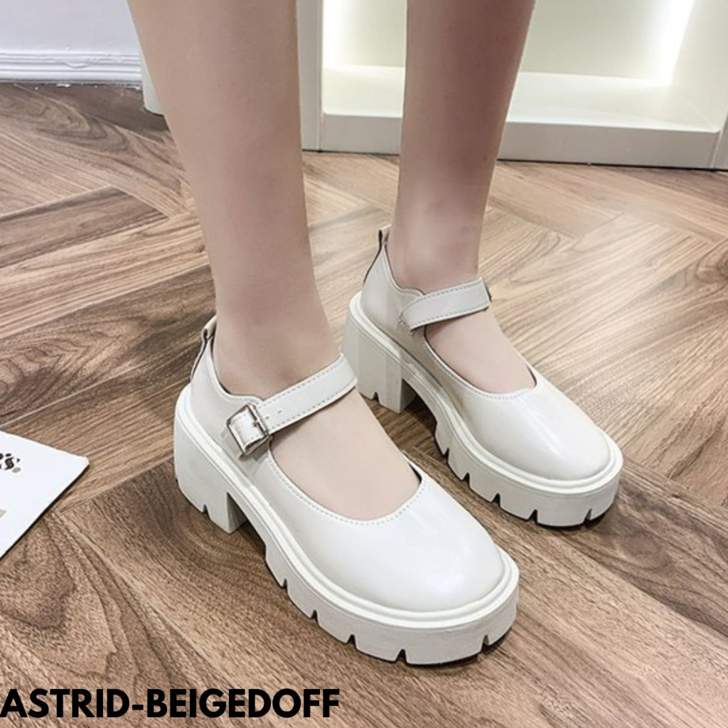 Gypsy - Sepatu Wedges Wanita Keren Kekinian Trendy Bahan Pu Import Astrid