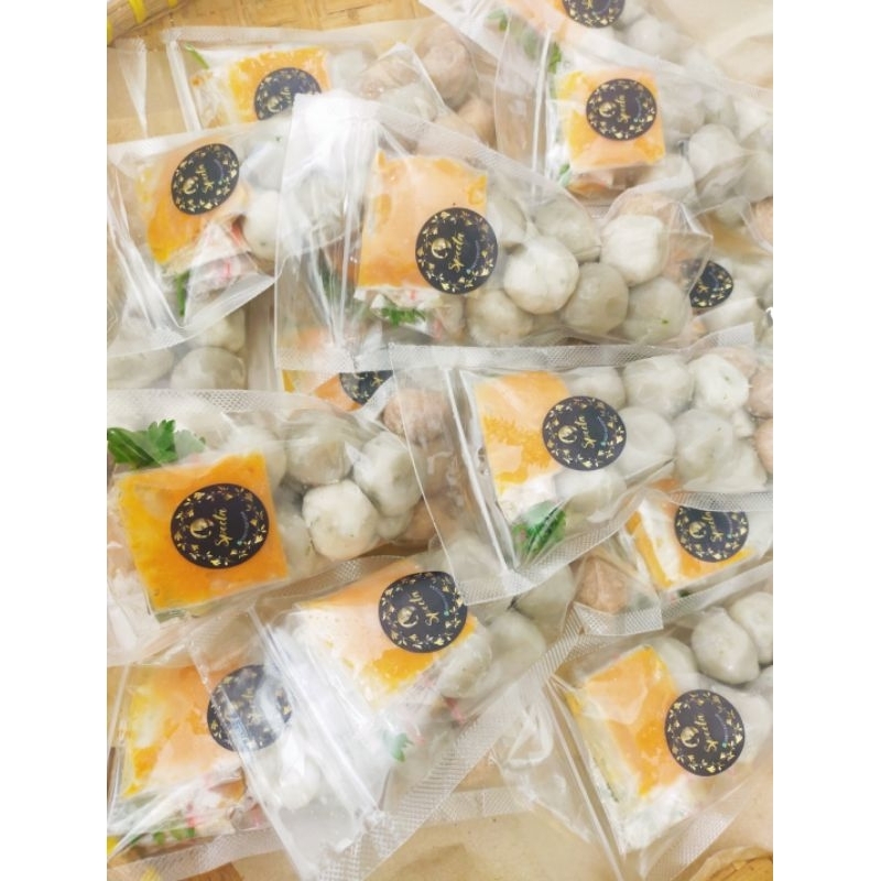 

Frozen Baso Aci + baso daging.ndeso Emak Tita