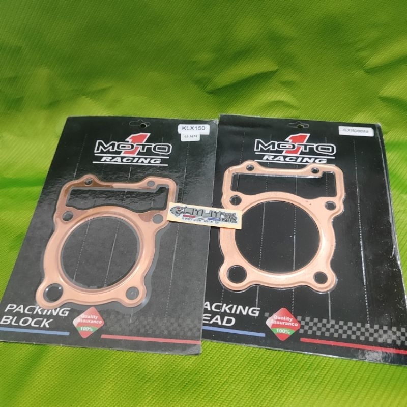 paking head tembaga KLX 63mm 63 mm 66mm 66 mm moto 1 moto1 racing