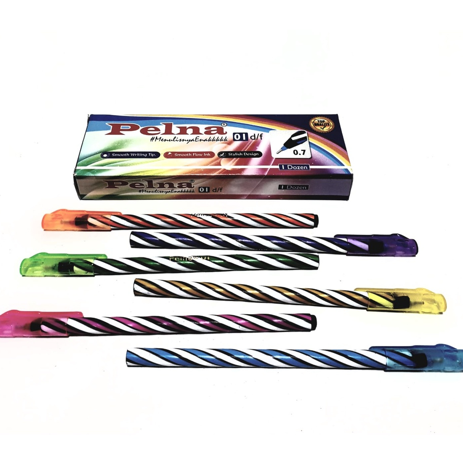 

Harga Per Kotak/12pcs Pulpen Spin LILIN 0.7mm 924ST NEVADA /PELNA