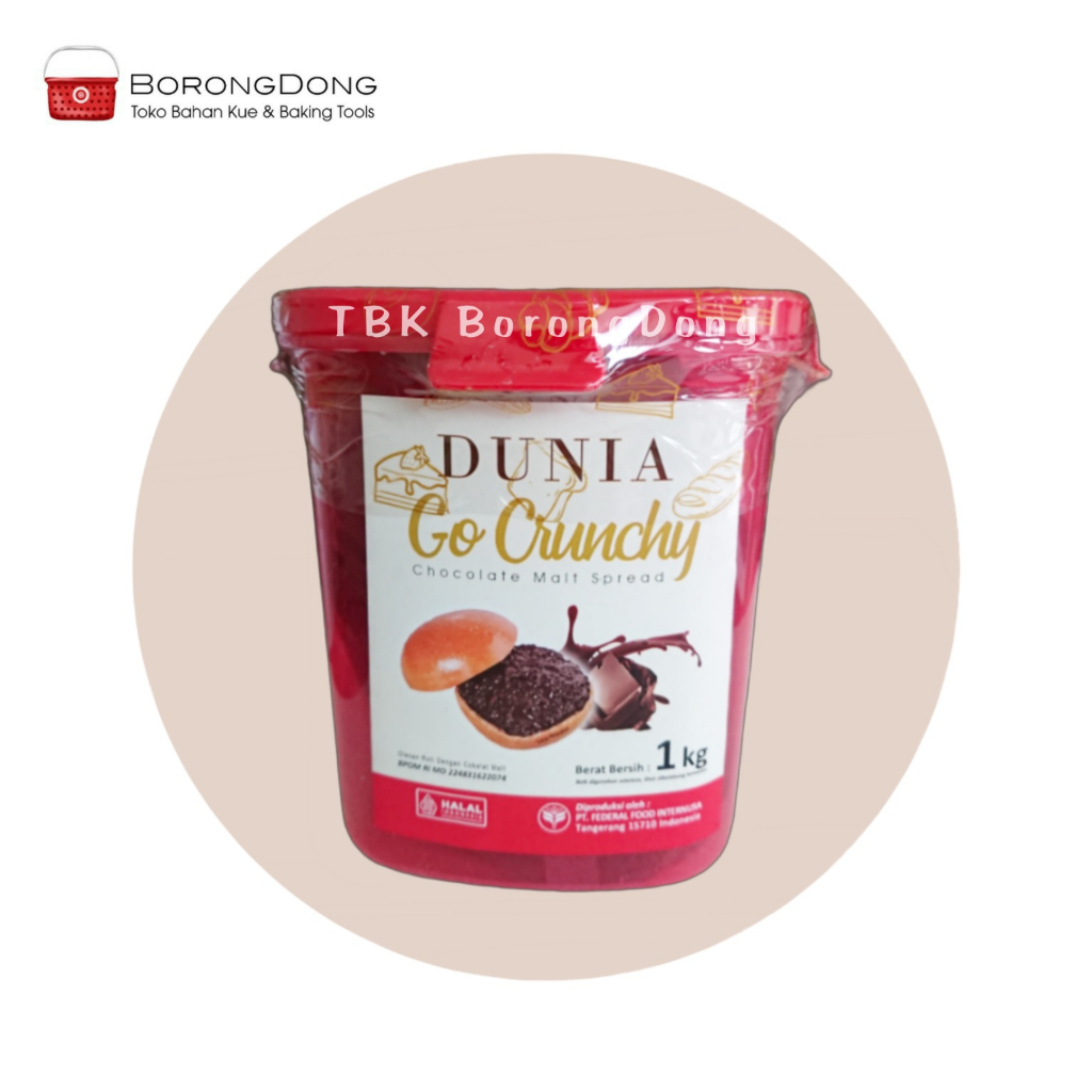 Dunia Go Crunchy 1 Kg / Repack