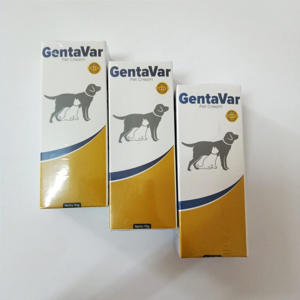 Gentavar 10gr Obat Luka Kucing Anjing Salep Cream, Salep Luka