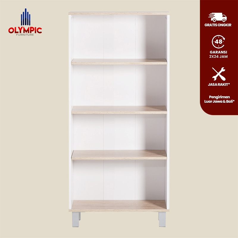 Olympic Rak Buku / Rak Serbaguna / Rak Multifungsi / Rak Susun / Rak Penyimpanan / RSG RUSSELL