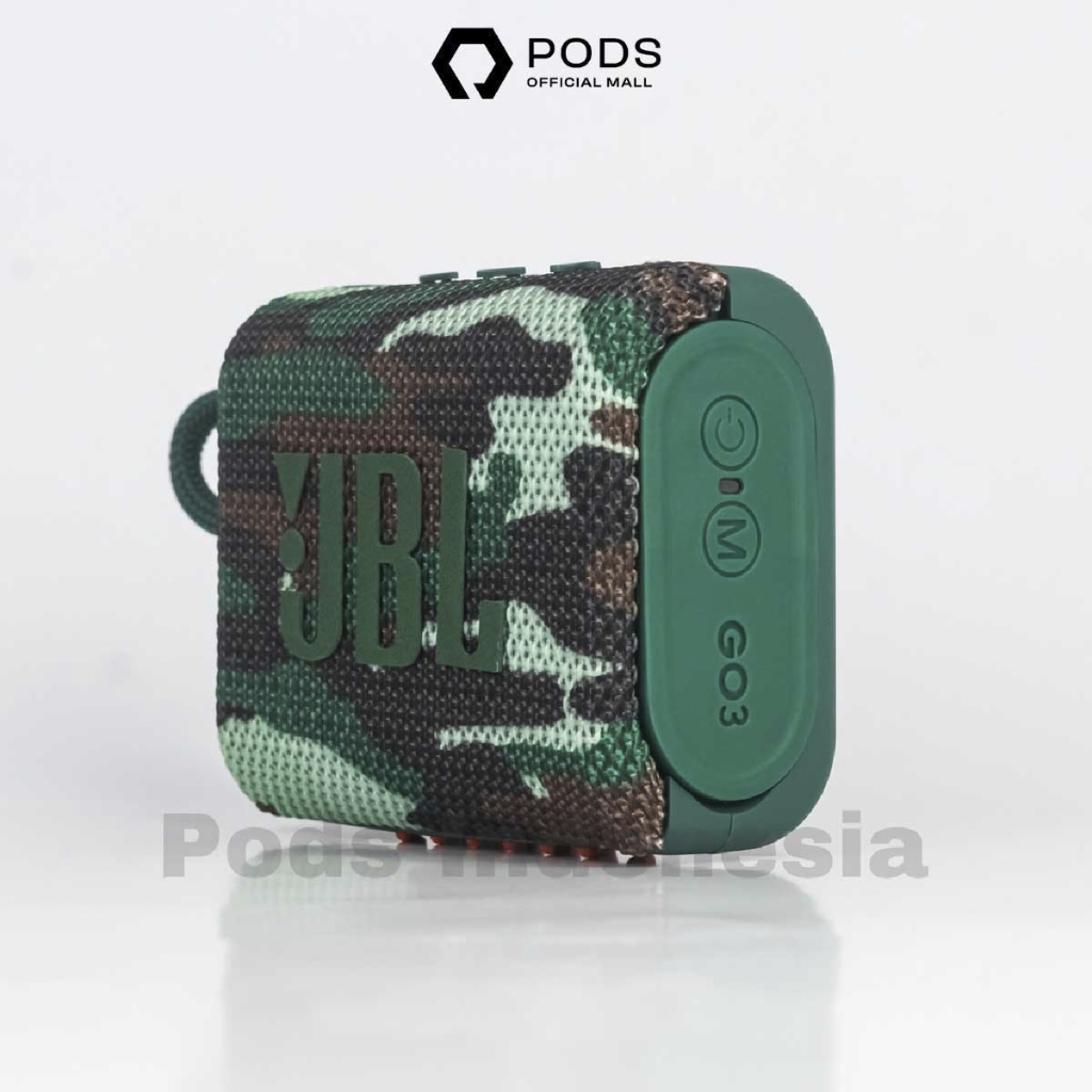 [✅NEW RELEASE] JBL GO 3 Wireless Portable Bluetooth Speaker IP67 Waterproof and Dustproof by Pods indonesia