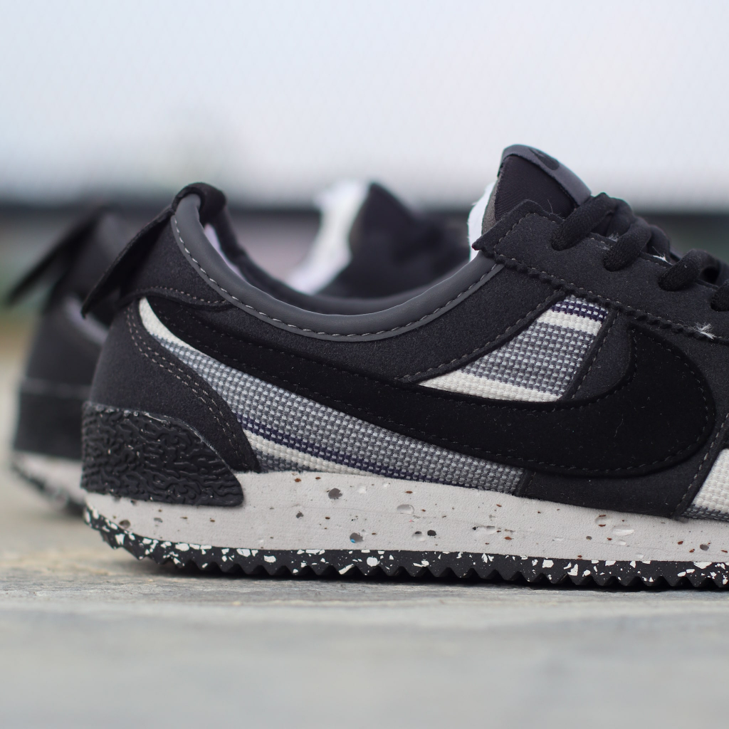 UNLA X CORTEZ BLACK SOL GREY