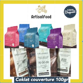 

CALLEBAUT MILK 54% 100 gr TIMB coklat couverture
