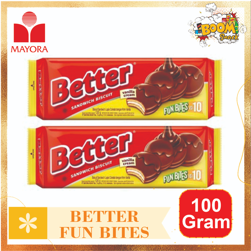 Better Fun Bites Isi 10pcs Kemasan 100 Gram