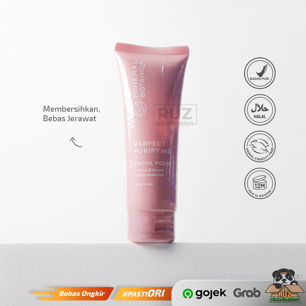 Mineral Botanica Perfect Purifying Facial Foam Membersihkan 100g