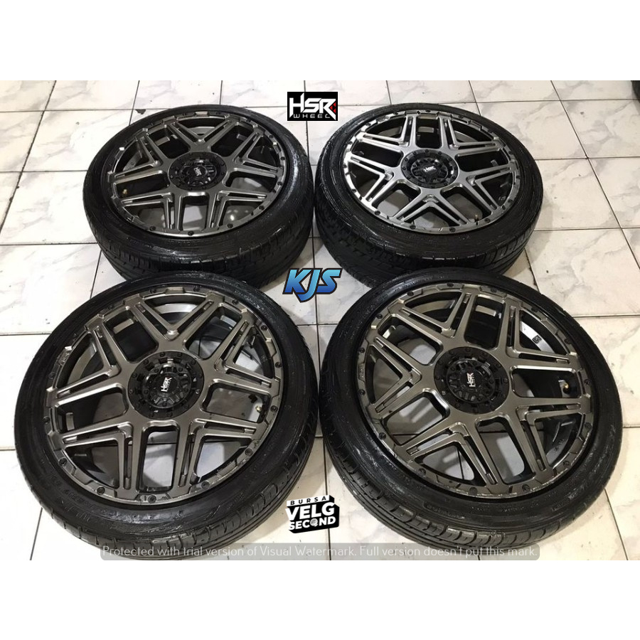 VELG KONGA(HSR) R17X7,5 8X100/114,3 ET 45 GREY + FALKEN 205 45 R17