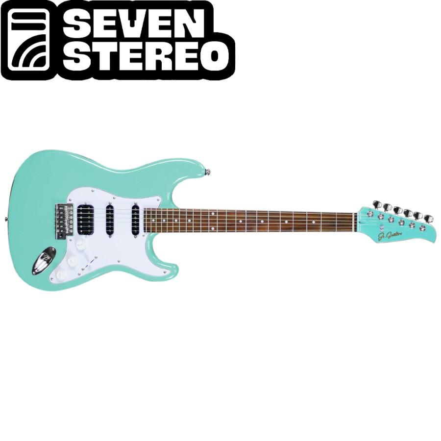 JS Guitar Stratocaster HSS Rosewood FB Mint Green