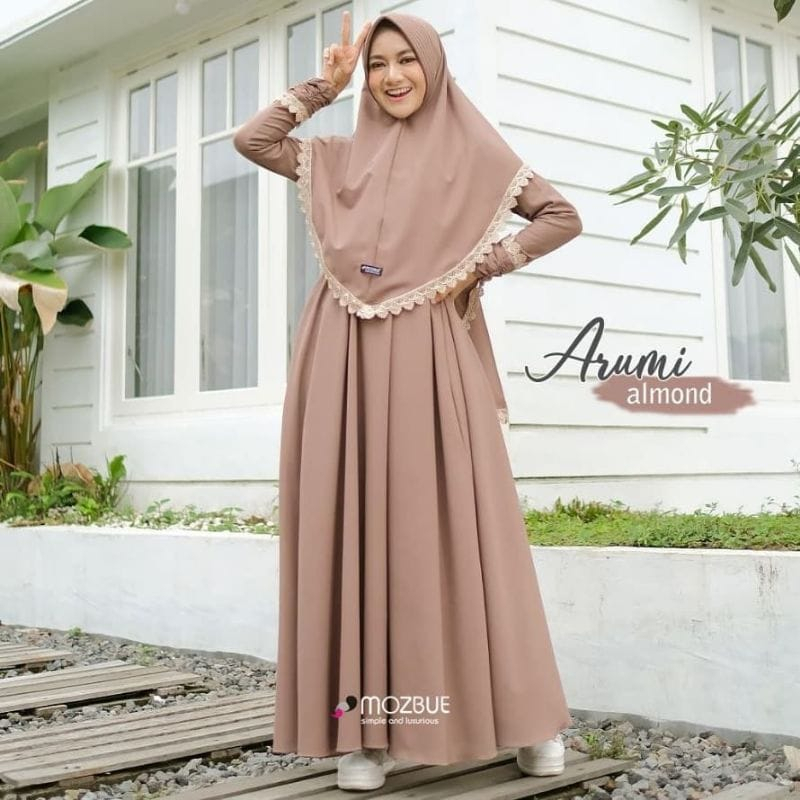 ARUMI GAMIS SYARI UKURAN M L XL XXL XXXL 4XL GAMIS JUMBO BUSUI KEKINIAN MURAH DRESS GAMIS SET PESTA