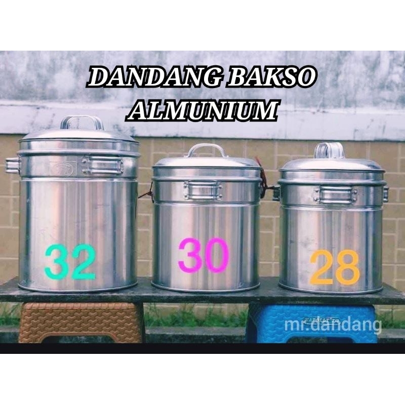 Dandang bakso Almunium tebal