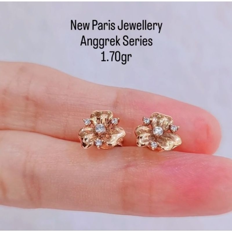 Anting Hala Gold Puspa Collection - Anggrek Series