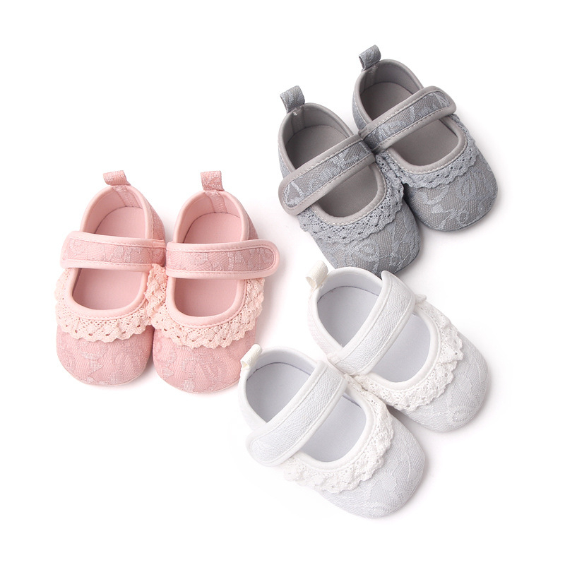 babyfit [0-1thn] LACES BROKAT sepatu prewalker anak beby girl import mb-0718r