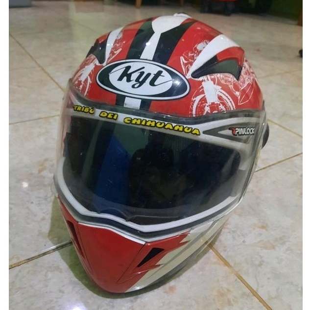 Helm KYT full face Alpha Venom