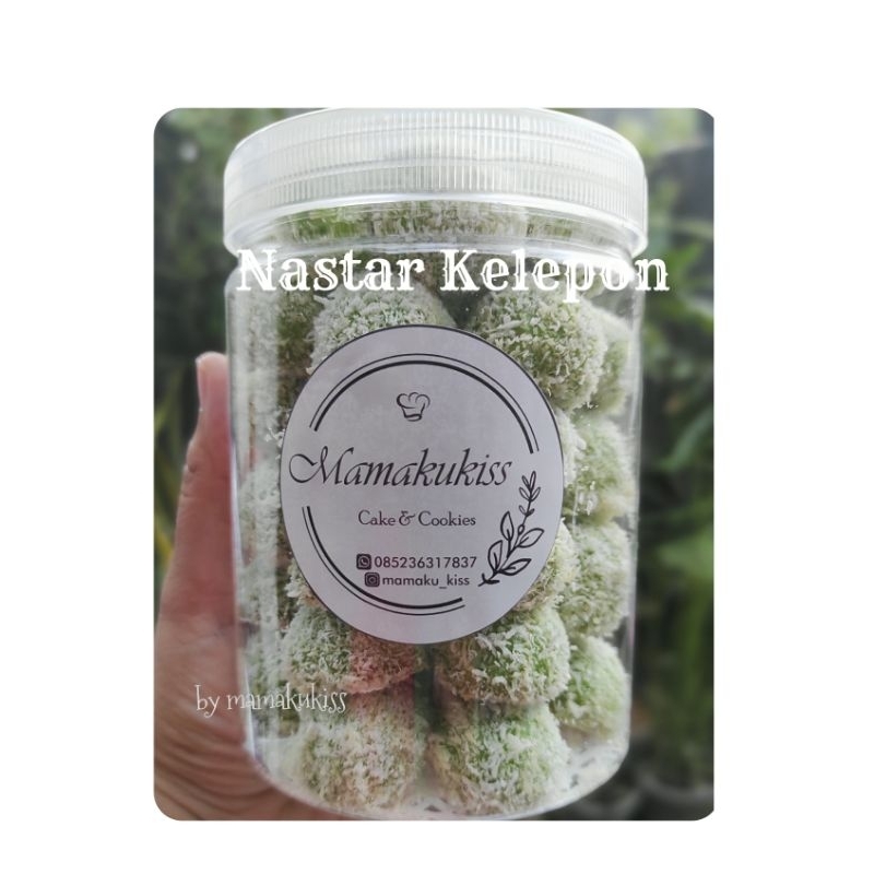 

Nastar kelepon kemasan toples tabung 750 ml