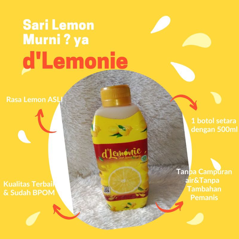 

DLEMONIE SARI LEMON MURNI Minuman Herbal Pelangsing