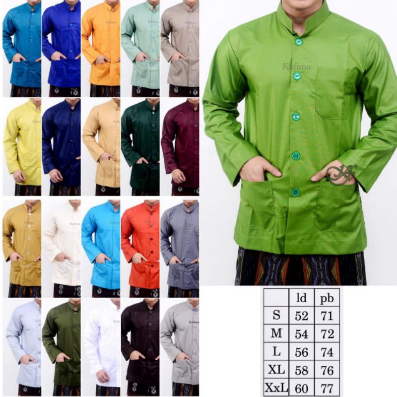 Koko haibah Koko haibah kafana Koko haibah fashion muslim Koko lengan panjang Koko polos