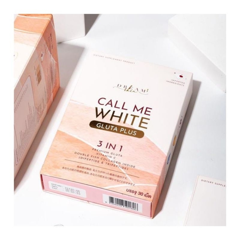 CALL ME WHITE GLUTA PLUS 3 IN 2 GLUTA COLLAGEN DREAM SKIN