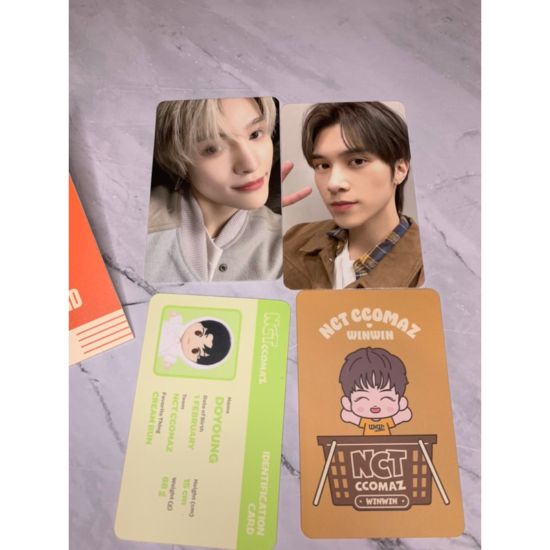 hendery yangyang selca nct ccomaz trading card