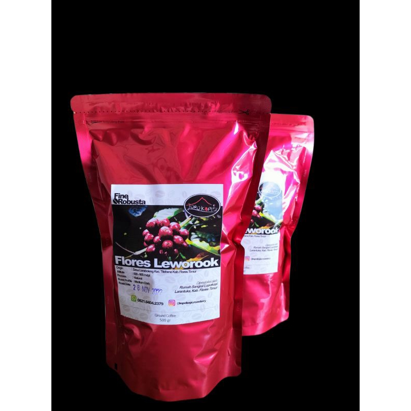 

Fine Robusta Flores Timur - Leworok 500gr